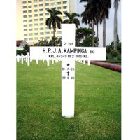 Kruis van H.P.A.J. Kampinga