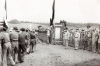 Begrafenis van soldaat Tanke