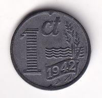 Nederlands, 1 cent 1942 02