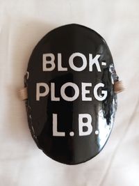 Armschild Blokploeg L. B. 