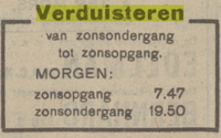 Verduisteren 18-03-1942 Almelo&#039;s Dagblad